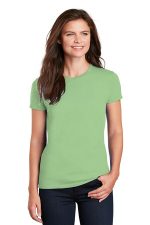 Gildan Women's Ultra Cotton 100% US Cotton T-Shirt. 2000L Pistachio