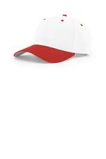 Richardson Pro Twill Snapback 212 White/ White/ Red