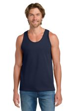 Gildan - Ultra Cotton 100% US Cotton Tank Top. 2200 Navy
