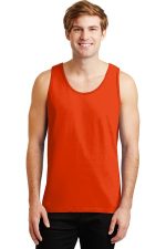 Gildan - Ultra Cotton 100% US Cotton Tank Top. 2200 Orange