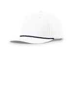 Richardson 5-Panel Classic Rope Cap 258 White/ Navy