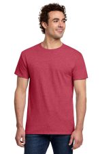 Gildan Light Cotton Tee 3000 Heather Red