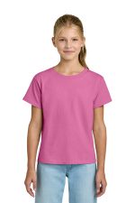 Gildan Youth Light Cotton Tee 3000B Azalea