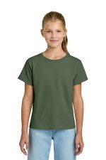 Gildan Youth Light Cotton Tee 3000B Military Green