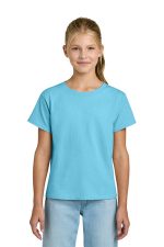 Gildan Youth Light Cotton Tee 3000B Sky