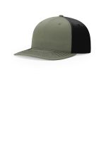 Richardson Solid Twill Trucker 312 Loden/ Black