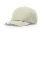 Richardson Laser Perf Performance Rope Cap 355 Oat Milk/ Elmwood White