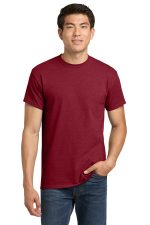Gildan - Heavy Cotton 100% Cotton T-Shirt. 5000 Antique Cherry Red