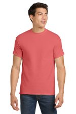 Gildan - Heavy Cotton 100% Cotton T-Shirt. 5000 Coral Silk