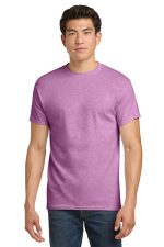 Gildan - Heavy Cotton 100% Cotton T-Shirt. 5000 Heather Radiant Orchid