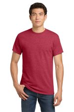 Gildan - Heavy Cotton 100% Cotton T-Shirt. 5000 Heather Red
