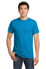 Gildan - Heavy Cotton 100% Cotton T-Shirt. 5000 Heather Sapphire