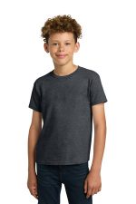 Gildan - Youth Heavy Cotton 100% Cotton T-Shirt. 5000B Dark Heather