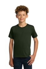 Gildan - Youth Heavy Cotton 100% Cotton T-Shirt. 5000B Forest