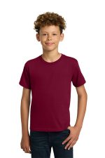 Gildan - Youth Heavy Cotton 100% Cotton T-Shirt. 5000B Garnet