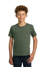 Gildan - Youth Heavy Cotton 100% Cotton T-Shirt. 5000B Military Green
