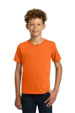 Gildan - Youth Heavy Cotton 100% Cotton T-Shirt. 5000B S. Orange