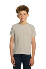 Gildan - Youth Heavy Cotton 100% Cotton T-Shirt. 5000B Sand