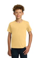 Gildan - Youth Heavy Cotton 100% Cotton T-Shirt. 5000B Yellow Haze