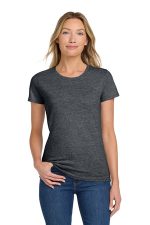 Gildan Women's Heavy Cotton 100% Cotton T-Shirt. 5000L Dark Heather