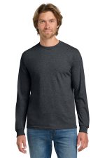 Gildan - Heavy Cotton 100% Cotton Long Sleeve T-Shirt. 5400 Dark Heather