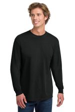 COMFORT COLORS Heavyweight Ring Spun Long Sleeve Tee. 6014 Black