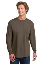 COMFORT COLORS Heavyweight Ring Spun Long Sleeve Tee. 6014 Espresso
