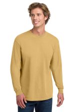 COMFORT COLORS Heavyweight Ring Spun Long Sleeve Tee. 6014 Mustard