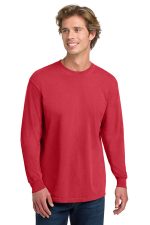 COMFORT COLORS Heavyweight Ring Spun Long Sleeve Tee. 6014 Paprika