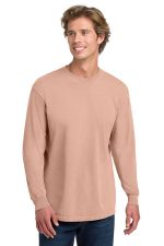 COMFORT COLORS Heavyweight Ring Spun Long Sleeve Tee. 6014 Peachy