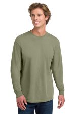 COMFORT COLORS Heavyweight Ring Spun Long Sleeve Tee. 6014 Sandstone