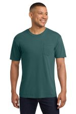 COMFORT COLORS Heavyweight Ring Spun Pocket Tee. 6030 Blue Spruce