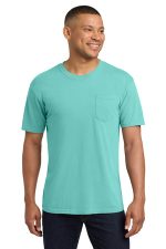 COMFORT COLORS Heavyweight Ring Spun Pocket Tee. 6030 Chalky Mint