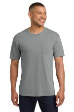 COMFORT COLORS Heavyweight Ring Spun Pocket Tee. 6030 Granite