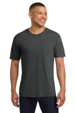 COMFORT COLORS Heavyweight Ring Spun Pocket Tee. 6030 Graphite
