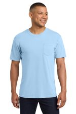 COMFORT COLORS Heavyweight Ring Spun Pocket Tee. 6030 Hydrangea