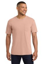 COMFORT COLORS Heavyweight Ring Spun Pocket Tee. 6030 Peachy