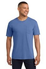 COMFORT COLORS Heavyweight Ring Spun Pocket Tee. 6030 Periwinkle