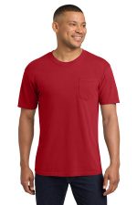 COMFORT COLORS Heavyweight Ring Spun Pocket Tee. 6030 Red