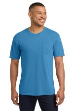 COMFORT COLORS Heavyweight Ring Spun Pocket Tee. 6030 Royal Caribe