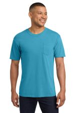 COMFORT COLORS Heavyweight Ring Spun Pocket Tee. 6030 Sapphire