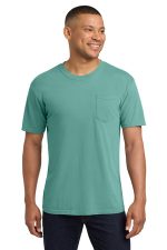 COMFORT COLORS Heavyweight Ring Spun Pocket Tee. 6030 Seafoam