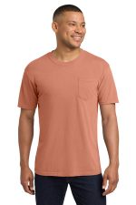 COMFORT COLORS Heavyweight Ring Spun Pocket Tee. 6030 Terracotta