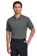 Nike Dri-FIT Vertical Mesh Polo. 637167 Anthracite