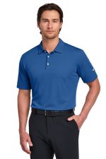 Nike Dri-FIT Vertical Mesh Polo. 637167 Gym Blue