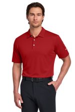 Nike Dri-FIT Vertical Mesh Polo. 637167 University Red