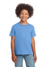 Gildan Youth Softstyle T-Shirt 64000B Carolina Blue
