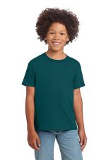 Gildan Youth Softstyle T-Shirt 64000B Fan Marine Green