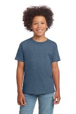 Gildan Youth Softstyle T-Shirt 64000B Heather Indigo