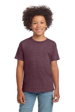 Gildan Youth Softstyle T-Shirt 64000B Heather Maroon